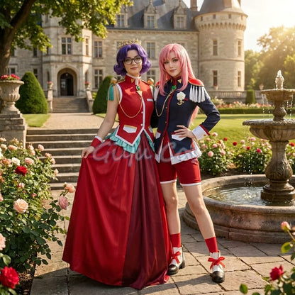 Revolutionary Utena‌ Tenjo Utena Cosplay Costume Full Set Carnival Uniform Halloween Party Masquerade Women Game