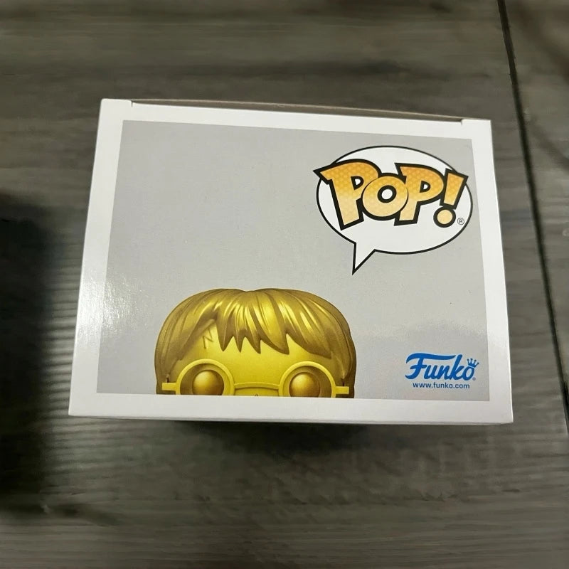 Rare Original Funko Pop! Harry Potter (Gold) #01 Collectible Vinyl Figure Toy Desktop Decoration Perfect Gift for Boys Girls