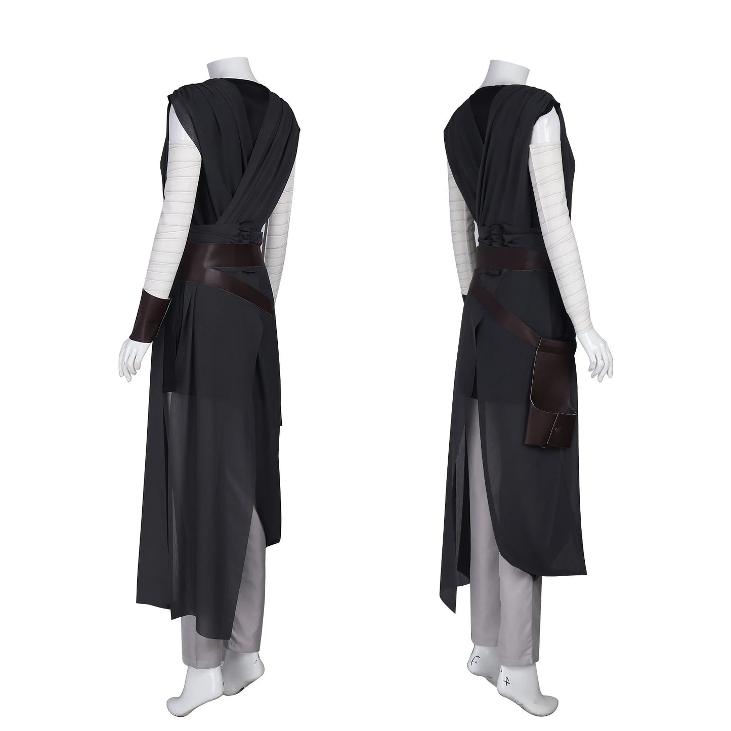 Rey Cosplay Costume Halloween Party Outfit Science Fiction Role Play Dress Up Suit