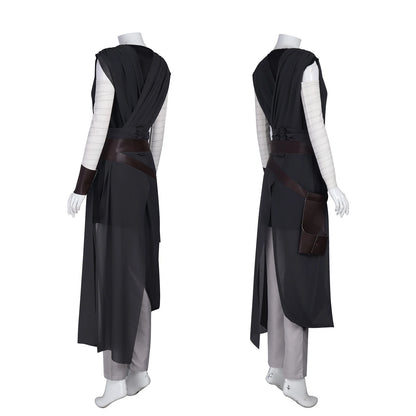 Rey Cosplay Costume Halloween Party Outfit Science Fiction Role Play Dress Up Suit