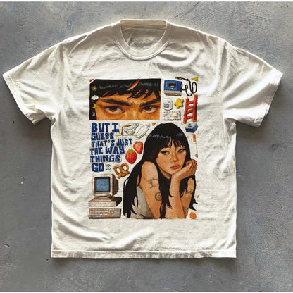 Beabadoobee Inspired Graphic Tee Retro Aesthetic Music Shirt Indie Fan Art T-Shirt 90s Vintage Oversized Unisex high quality tee