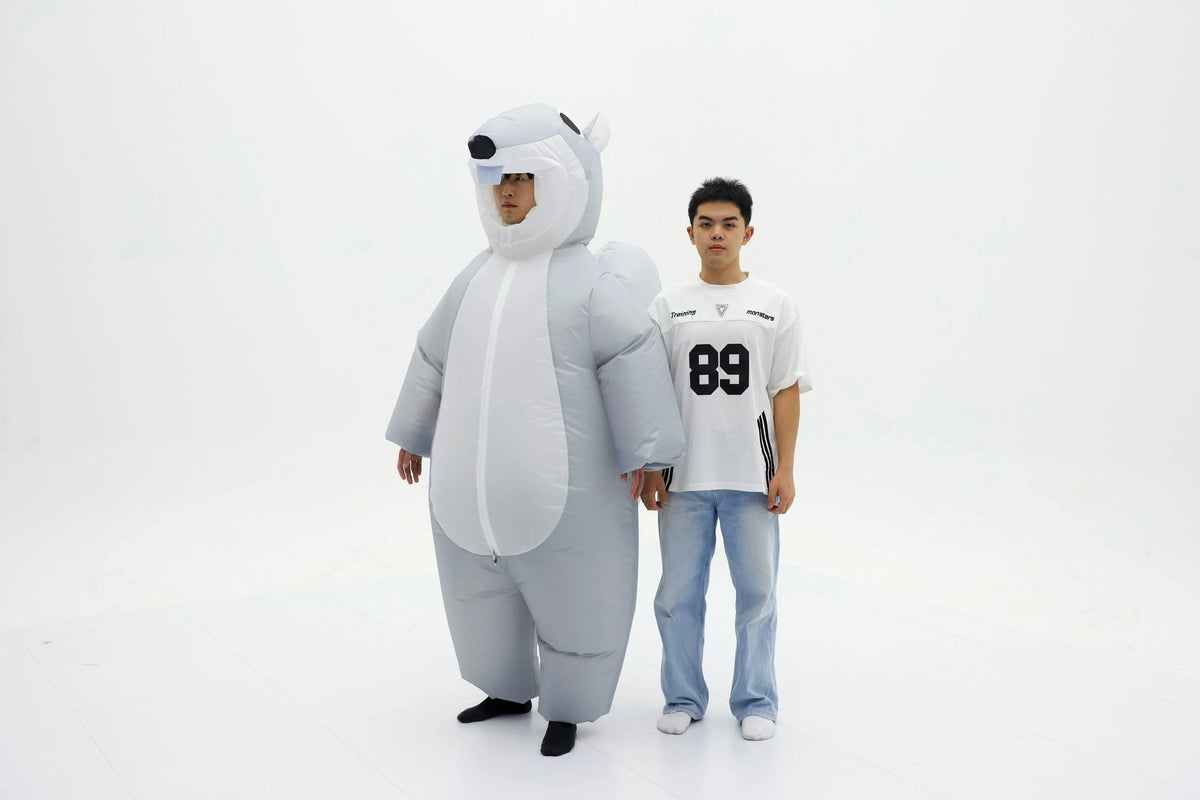 Cartoon Squirrel Inflatable Costume Mascot Adult Parade Character Cosplay Animal Halloween Party Event Set