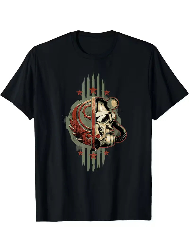 Brotherhood of Steel Inspired T-Shirt, Extra Large to 5X Large