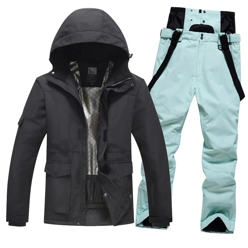 New, Men and Women, Winter Snow Wear, Ski Suit Sets, Snowboarding Suit, Ski Jackets and Pants, Ski Suit Jacket, Snow Clothes