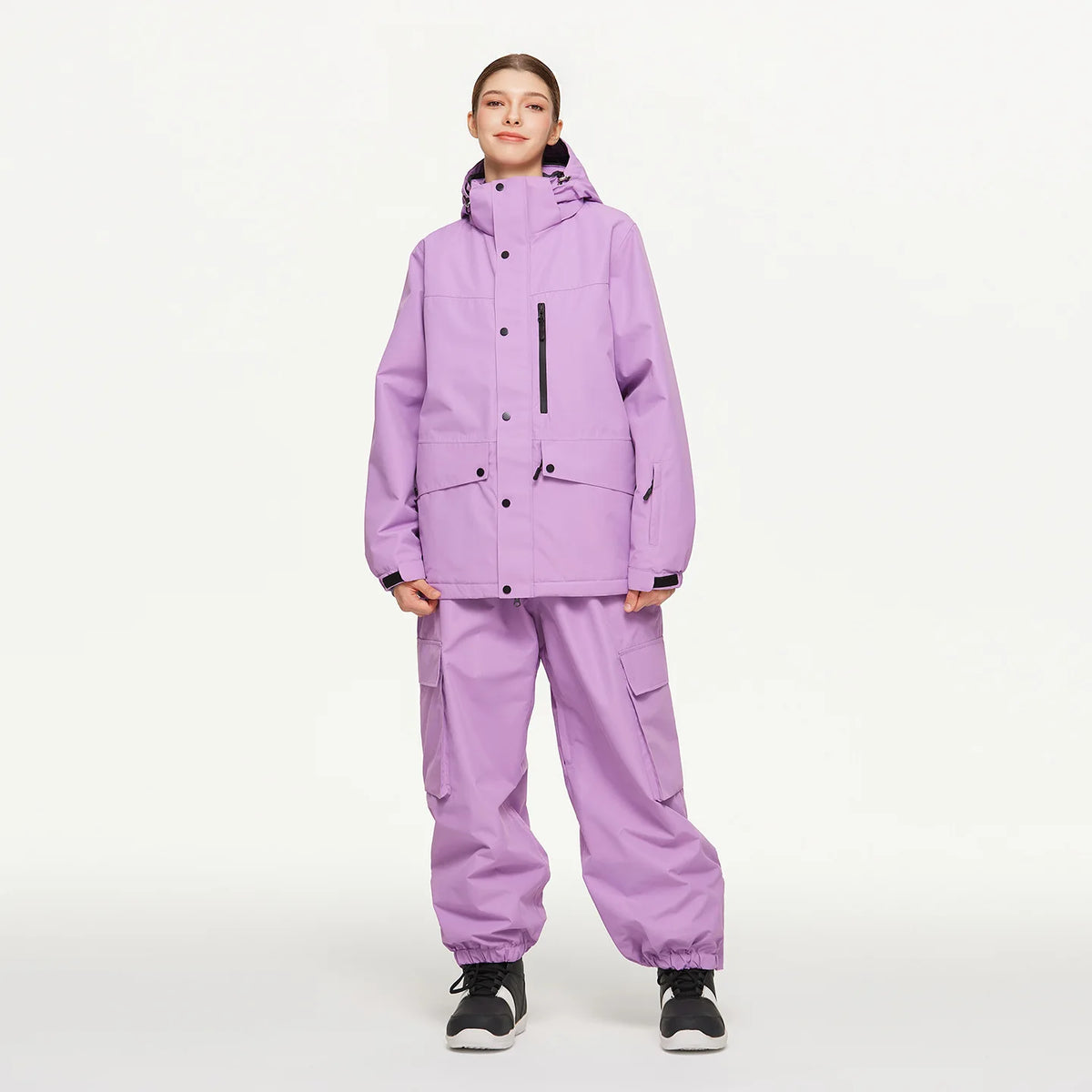 NEW Men Women Snow Clothes Snowboarding Suit Winter Windproof Waterproof Warm Ski Suit Set for Couple Skiing Jacket Pants Set