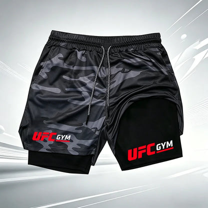 Men's UFC GYM 2-in-1 Compression Shorts