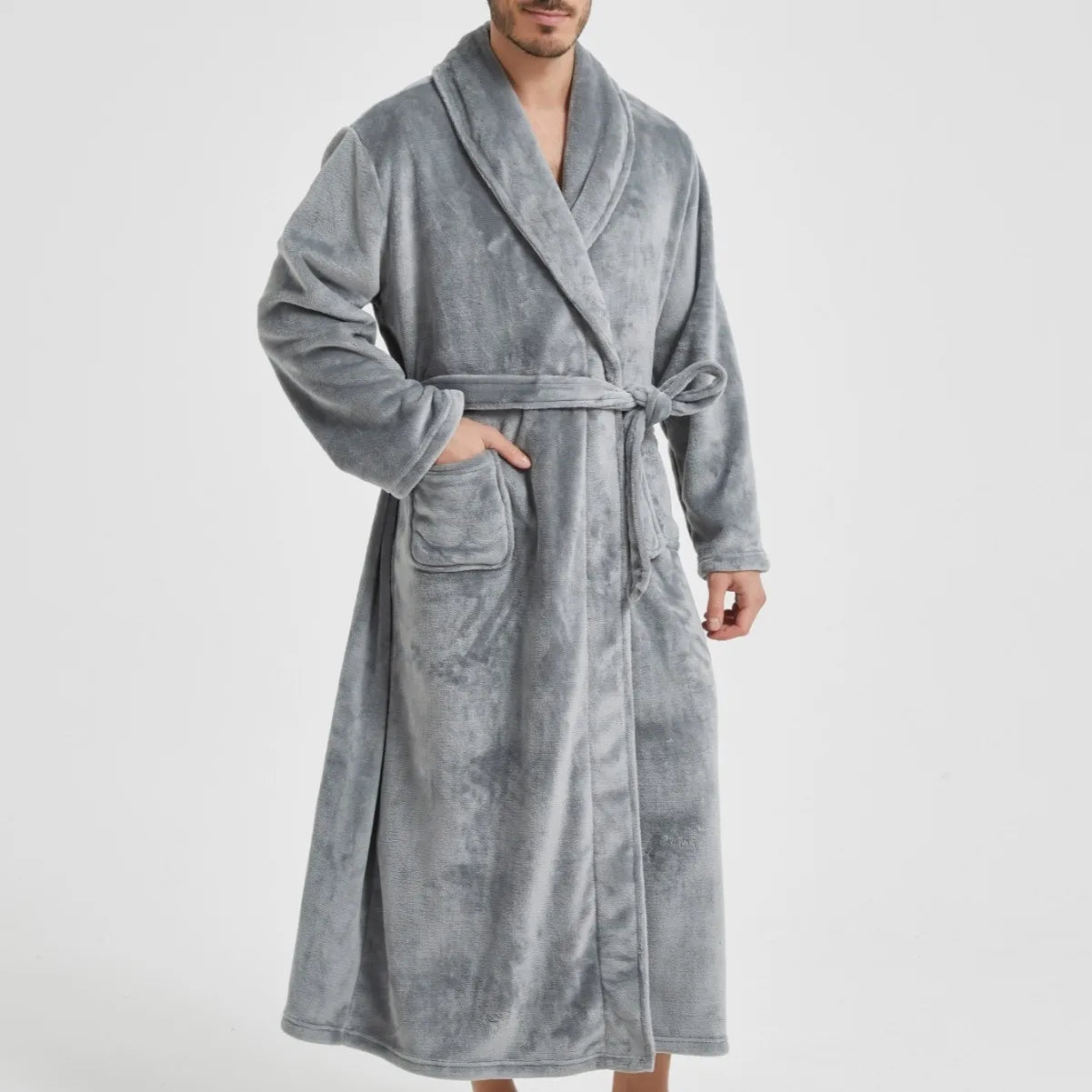 American-Style Autumn/Winter Couples' New Bathrobe,