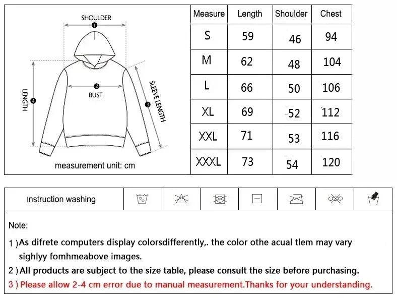 Autumn and winter men's hooded GIDE OR　DIE printed fashionable sports hoodie hip-hop casual unisex clothing