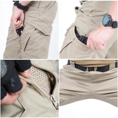 Outdoor Waterproof Tactical Cargo Pants Men Waterproof SWAT Breathable Casual Army Military Trousers Male Quick Dry Cargo Pants