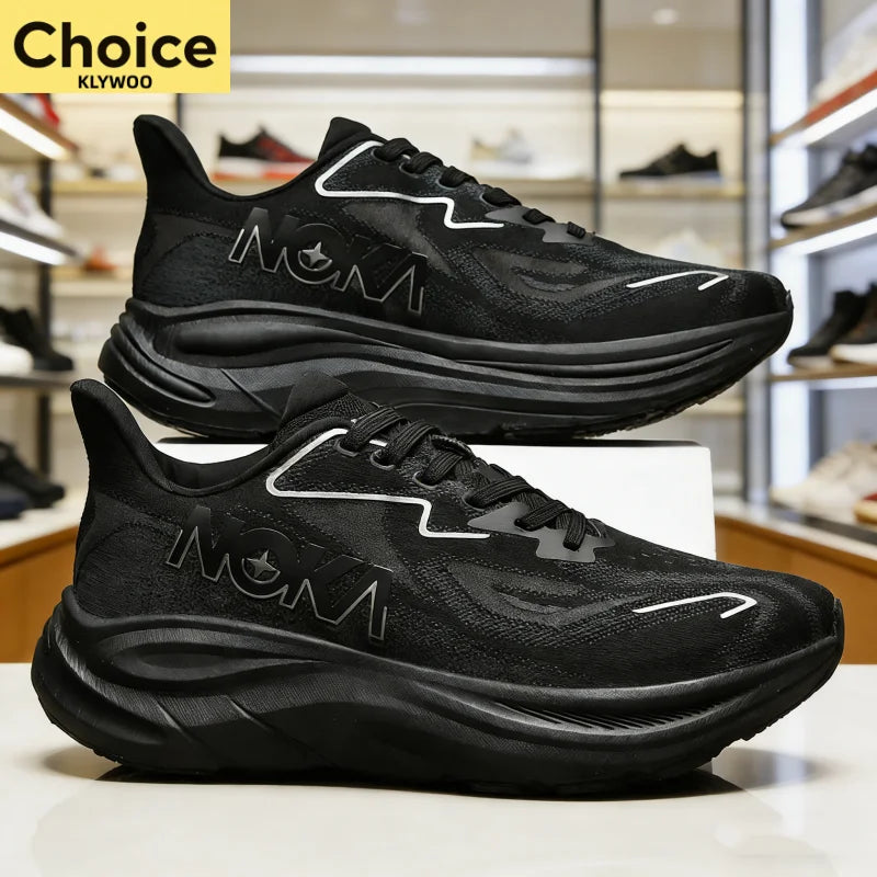 Running Shoes Carbon Board Speciality Marathon Men Sports Breathable Lightweight Women's Comfortable Athletic Nonskid Sneakers