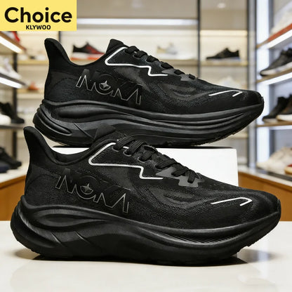 Running Shoes Carbon Board Speciality Marathon Men Sports Breathable Lightweight Women's Comfortable Athletic Nonskid Sneakers