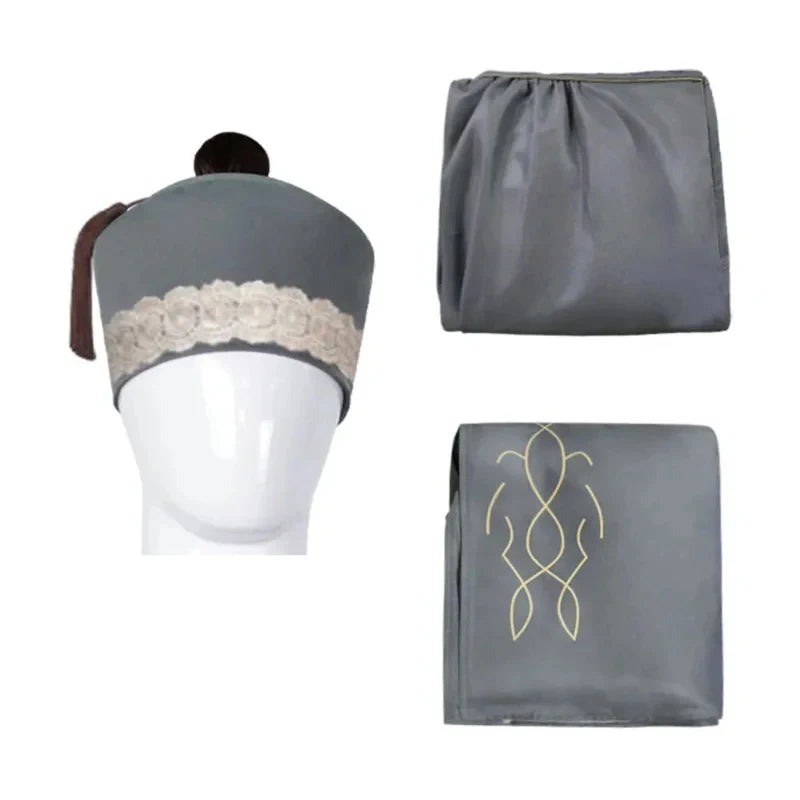 New Magic School Professor Dumbledore Cosplay Costume Adult Unisex Cloak Hat Suit Carnival Costumes Outfit