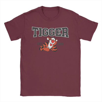 Winnie the Pooh tigger Tee Shirt for Men Women Gift T Shirts  Cotton Clothes
