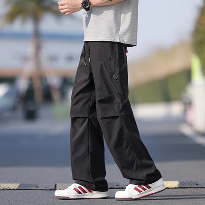 Summer Workwear Pants Man Cargo Pants Spring New Waterproof Tactical Hiking Outdoor Multi-Pockets Combat Joggers Trousers Male