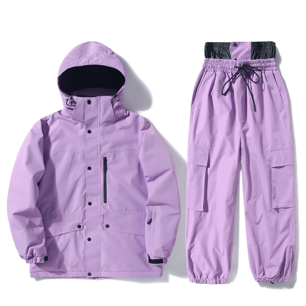 NEW Men Women Snow Clothes Snowboarding Suit Winter Windproof Waterproof Warm Ski Suit Set for Couple Skiing Jacket Pants Set