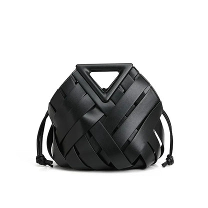 Trendy Vegan Leather Woven Tote Bag for Women Top Handle Purses and Handbags Fashionable Crossbody Shoulder Bag Tote Purses 2025