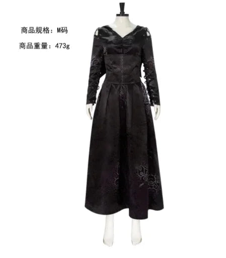 Bellatrix Anime Lestrange Cosplay Costume Halloween Carnival Party Disguise Roleplay Suit Female Women Adult Performance Wear