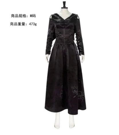 Bellatrix Anime Lestrange Cosplay Costume Halloween Carnival Party Disguise Roleplay Suit Female Women Adult Performance Wear