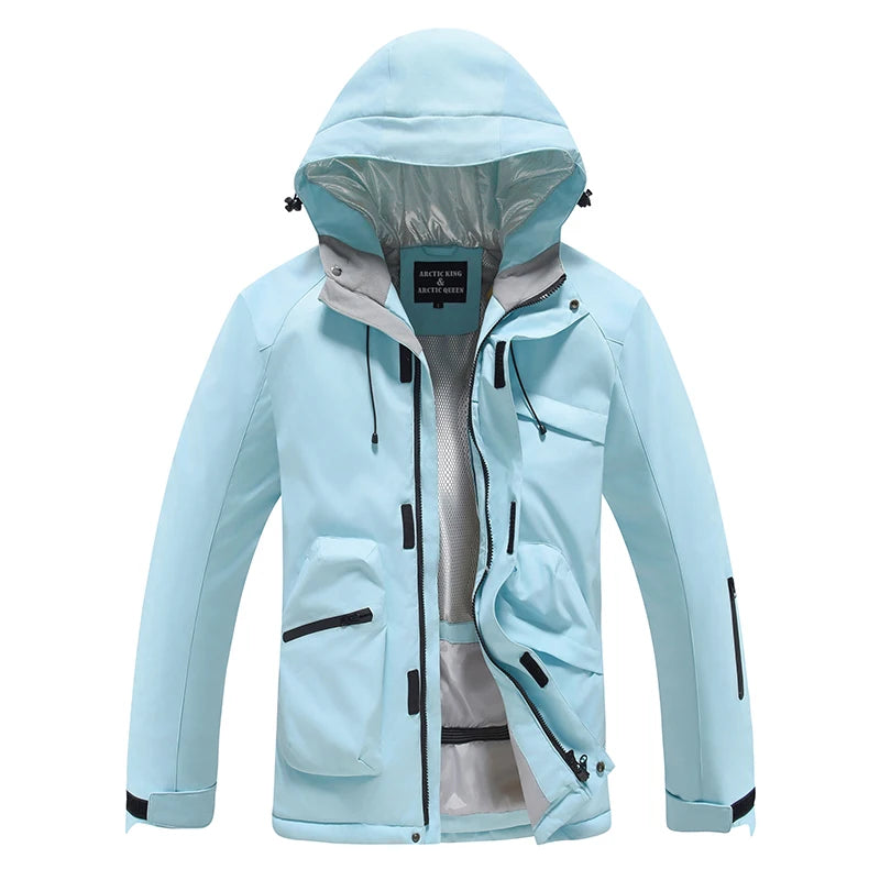 New, Men's and Women's Ski Suit Sets, Waterproof, Snow Costume, Ski Jacket and Pant Set, Outdoor Clothing, Snowboarding, Overall