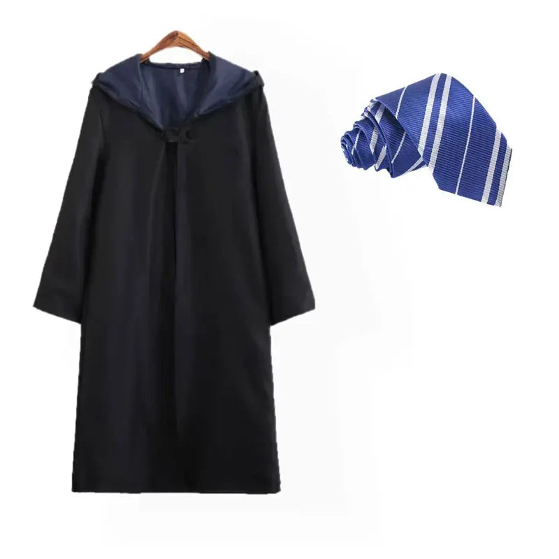 Cosplay Costumes Haloween Christmas Haliday Party Costume Magic Robe Cloak with Tie Kids Adult Uniform Outfit Gift Cosplay