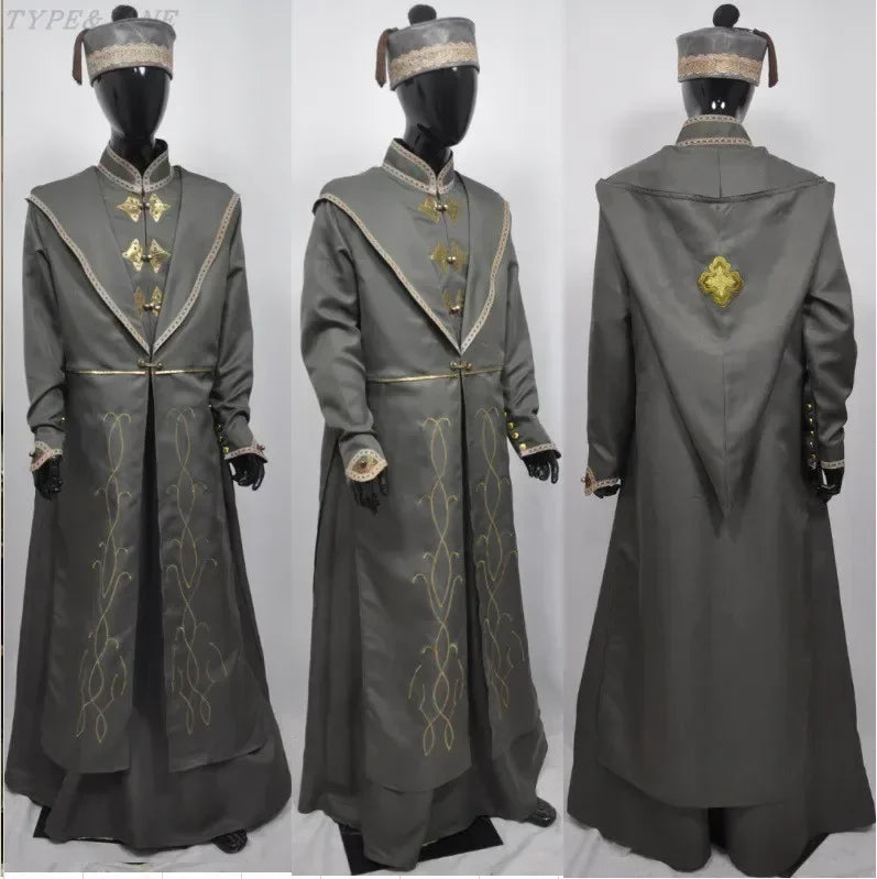 New 2025 A High quality Halloween Costume Professor Cosplay Anime Principal Wizardry Costume For Adult