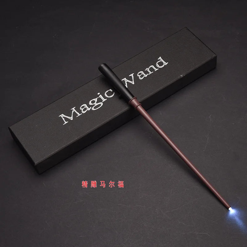 Hot Anime Cosplay Show Glow Harry Wand With Box Children Decoration Toy Accessories For Kids Bacchetta Di Plastic Magic Stick