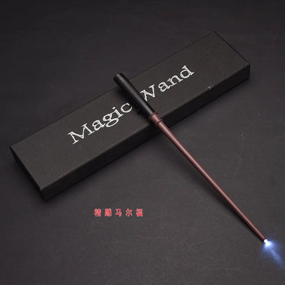 Hot Anime Cosplay Show Glow Harry Wand With Box Children Decoration Toy Accessories For Kids Bacchetta Di Plastic Magic Stick