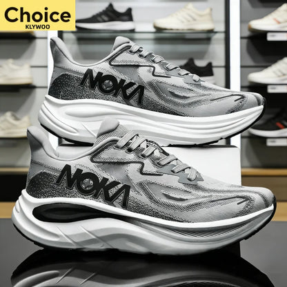 Running Shoes Carbon Board Speciality Marathon Men Sports Breathable Lightweight Women's Comfortable Athletic Nonskid Sneakers