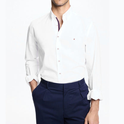 CHCH High Quality Men Shirt Long Sleeve Causal Formal Business Shirt Brand Man Dress Shirts