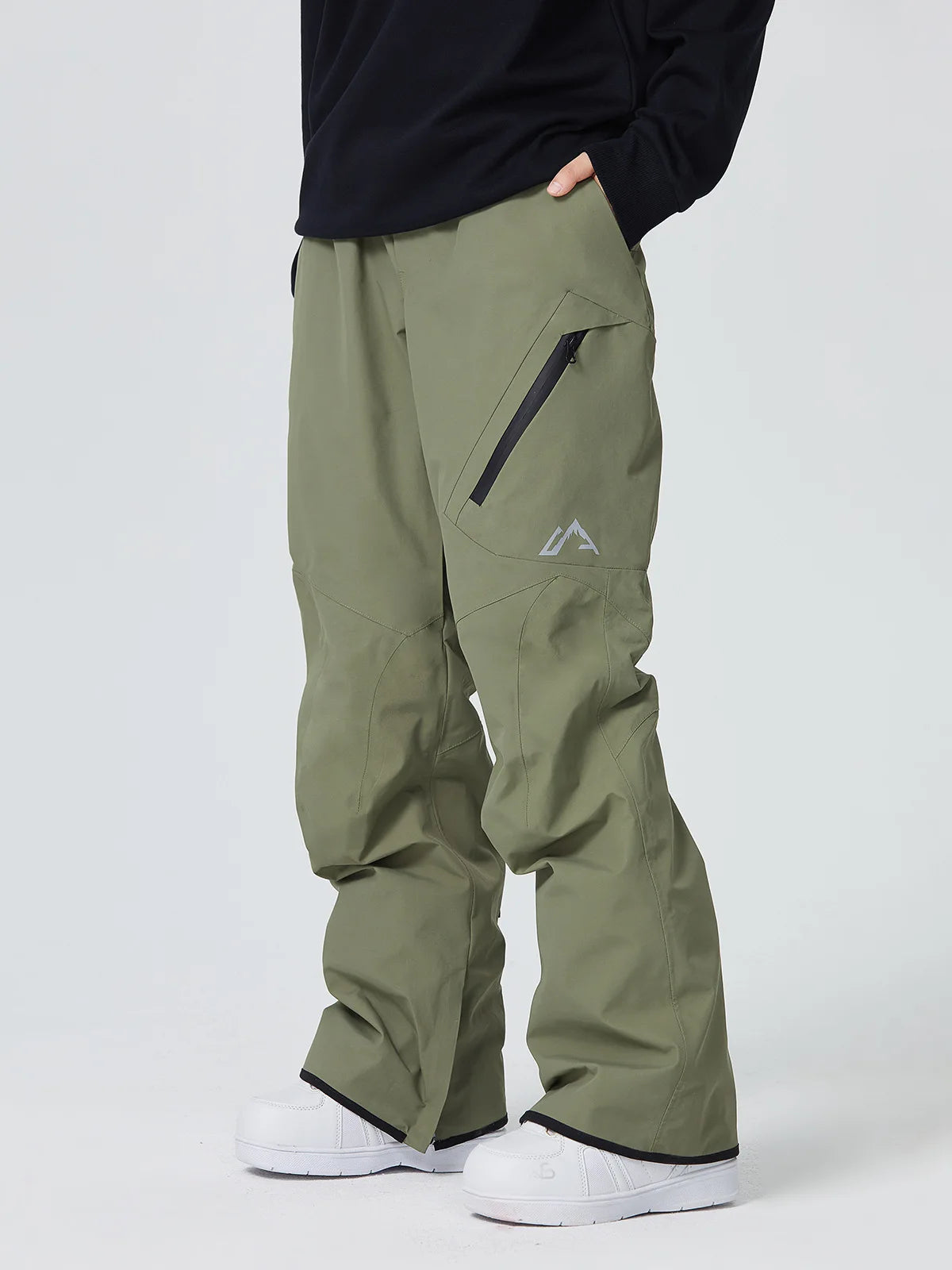SEARIPE Waterproof Hiking Pants for Men and Women Warm Fleece Softshell Camping Trousers Outdoor Sports Trekking, SkiingWinter