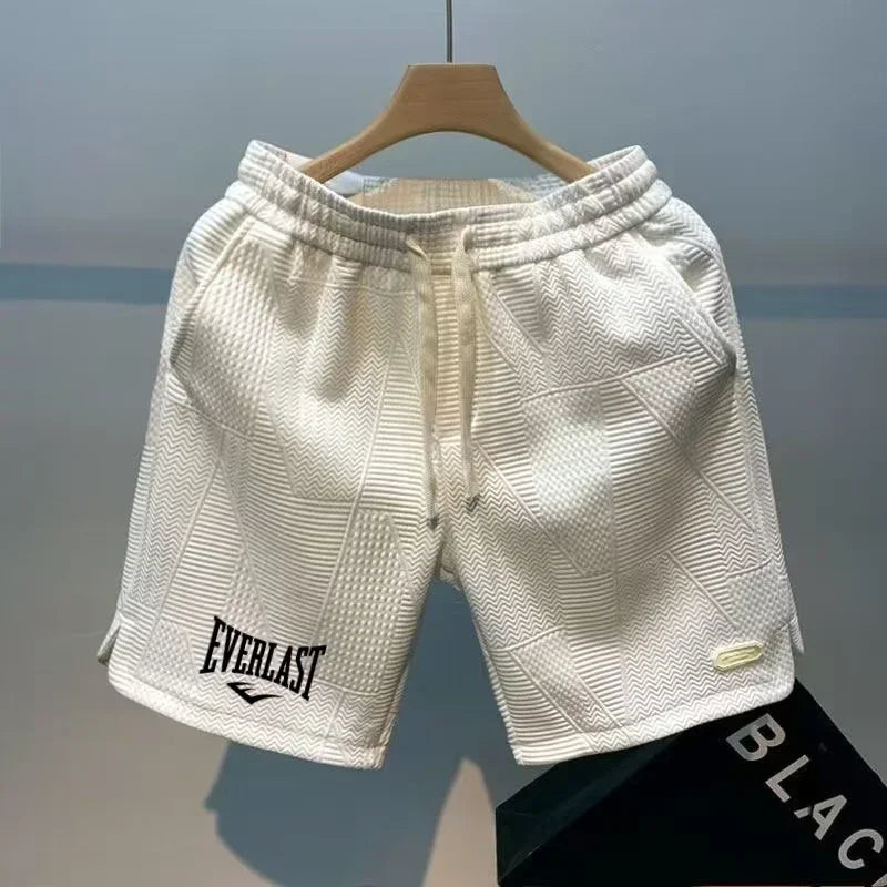 2025 New casual printed shorts fashionable and popular men's shorts
