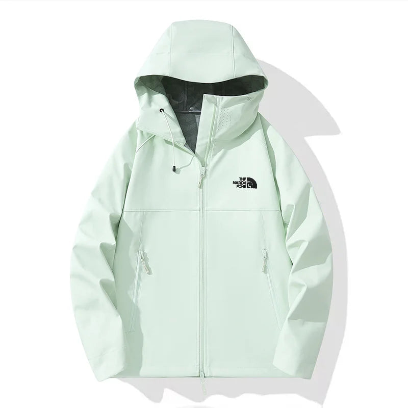 Same Style Couples Hooded Interchange Jacket Waterproof Scratch-Resistant Wear-Resistant Autumn New Winter Outdoor Casual Jacket