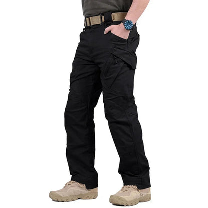 Outdoor Waterproof Tactical Cargo Pants Men Waterproof SWAT Breathable Casual Army Military Trousers Male Quick Dry Cargo Pants