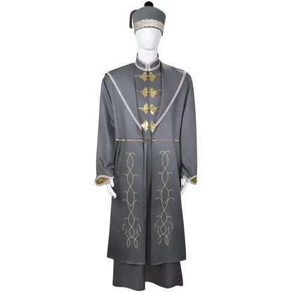 New Magic School Professor Dumbledore Cosplay Costume Adult Unisex Cloak Hat Suit Carnival Costumes Outfit