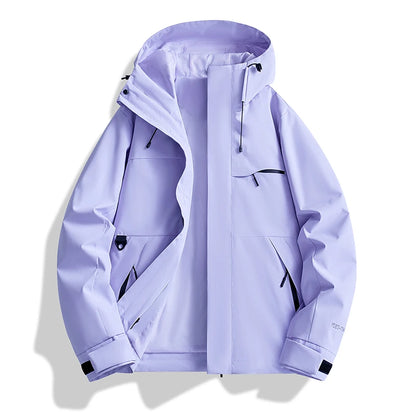 Spring Fall Waterproof Hiking Jacket Women Hooded Hunting Running Trekking Fishing Jackets Outdoor Ride Climbing Windbreaker