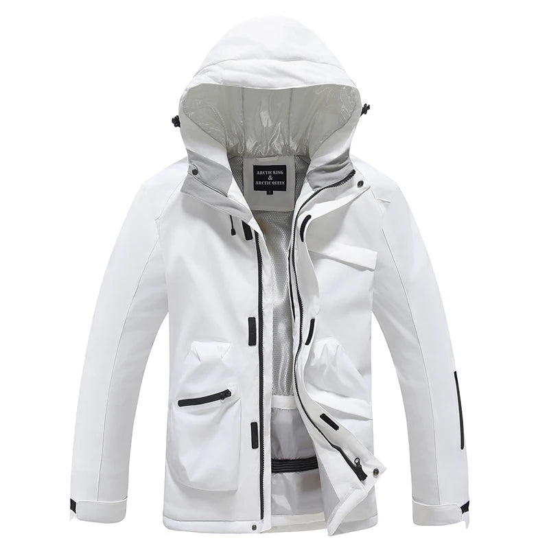 New, Men's and Women's Ski Suit Sets, Waterproof, Snow Costume, Ski Jacket and Pant Set, Outdoor Clothing, Snowboarding, Overall