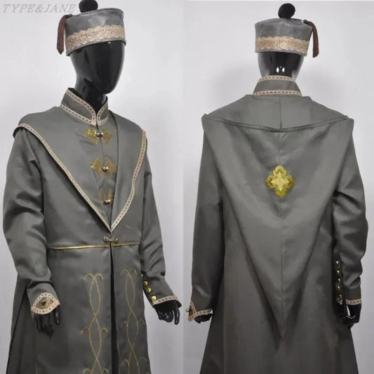 ✪2026✪ Harries Dreamer Dumbledore Cos Costume Albus Potters Cosplay Costume Anime Clothing Principal Wizardry Complete Party Su❤