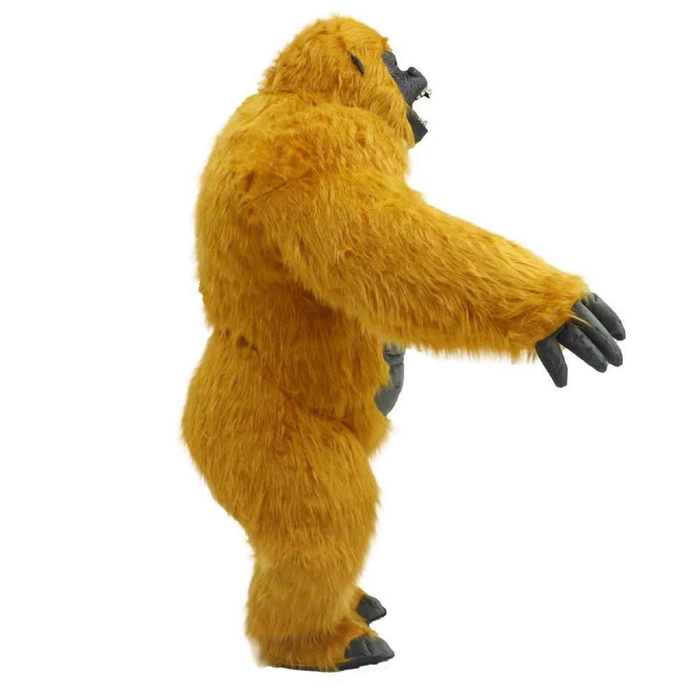 2.6M Inflatable King Kong Costume Gorilla Mascot Parade Adult Character Cosplay