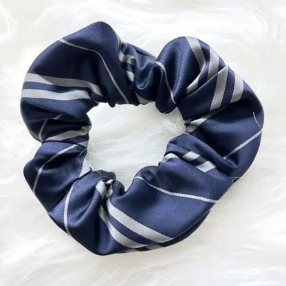 Twill Headwear Wizard Magic Headband School Slytherin Striped Head Wear Cosplay Hair Rope Accessories Scrunchie Props Halloween