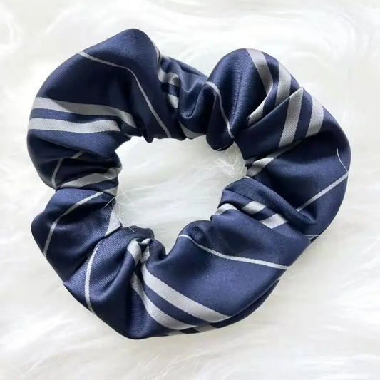Twill Headwear Wizard Magic Headband School Slytherin Striped Head Wear Cosplay Hair Rope Accessories Scrunchie Props Halloween