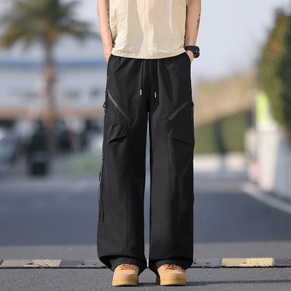 Summer Workwear Pants Man Cargo Pants Spring New Waterproof Tactical Hiking Outdoor Multi-Pockets Combat Joggers Trousers Male