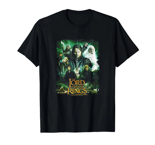 Interesting Lord of the Rings Group T-shirt