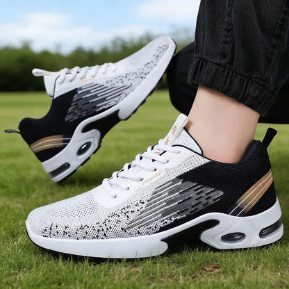 Men's Fashionable Running Shoes Breathable Mesh Air Cushion Support for Gym And Daily Wear
