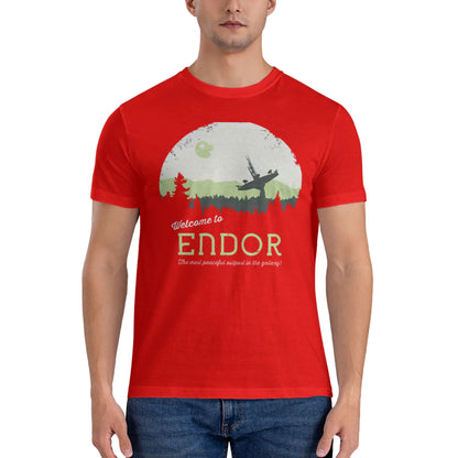In Stock Welcome to Endor Stars War Unisex Comfortable T-shirt