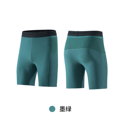 Compression Shorts Extremely Tight Men's Sport Tights Man Marathon Racing Running Shorts Gym Fitness Legging Yoga Cycling Shorts