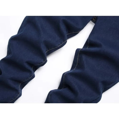 Men's Slim Fit Stretch Jeans Ripped Skinny Jeans for Men, Fashion Distressed Straight Comfort Flex Waist Pants
