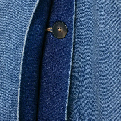 NZLGMSJ 2026 Spring New Women's Street Fashion Denim Jackets Long Sleeves High Neck New Casual Denim Jacket Coats ﻿
