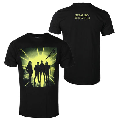 METALLICA - CHARRED 72 Inspired Print Tee Breathable Cotton T-Shirt