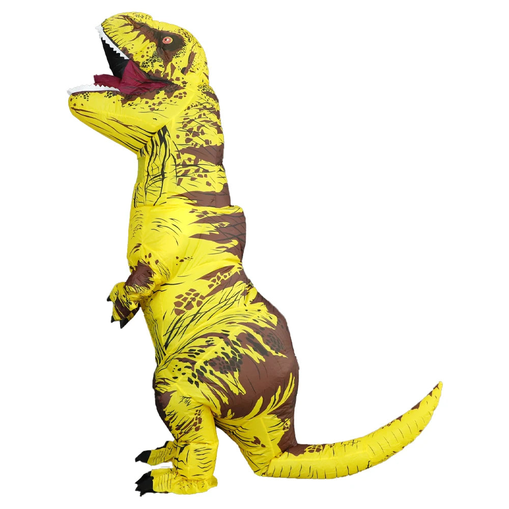 Tyrannosaurus Rex Inflatable Costume Mascot Parade Adult Cosplay Halloween Party Performance Props Activity Set