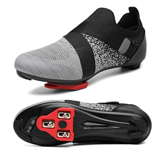Unisex Cycling Shoes Designed for Indoor Road Riding on Peloton Bike with SPD Compatibility Featuring Delta Cleats Included for